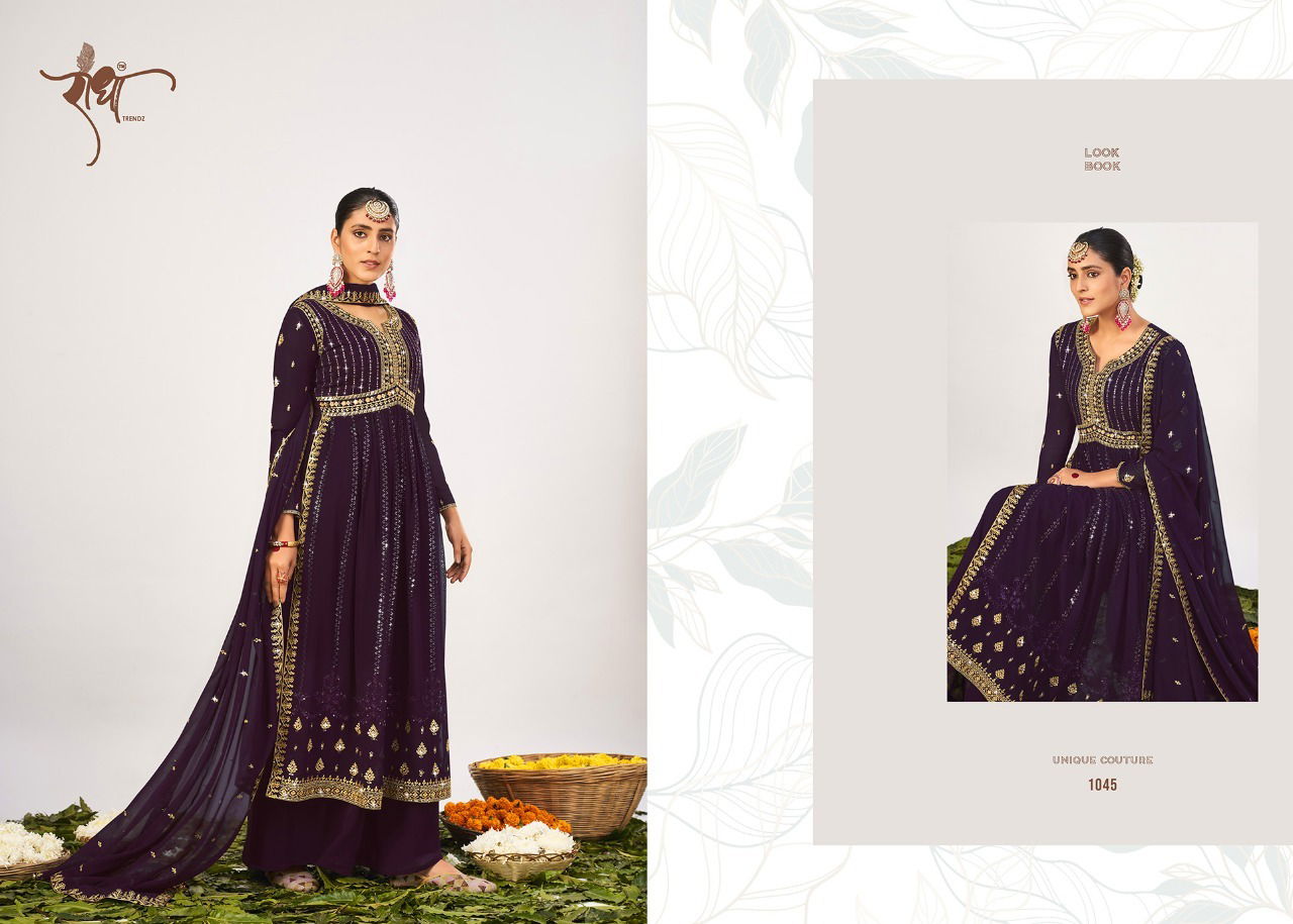 Nayra Vol1 Georgette Designer Sharara with Dupatta Suit Catalog